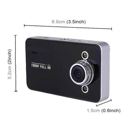 K6000 Wide-Angle Car Dash Cam for Everyday Driving Recording compact 1080P full HD dash camera with 90-degree wide-angle lens