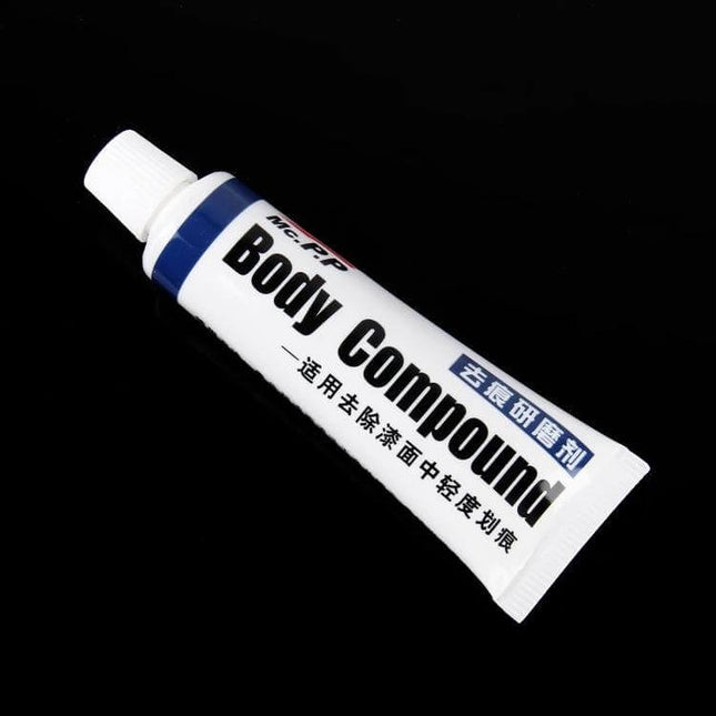Polishing Abrasive for Car Scratch Repair and Maintenance tube of body compound for smoothing minor paint scratches and routine vehicle care