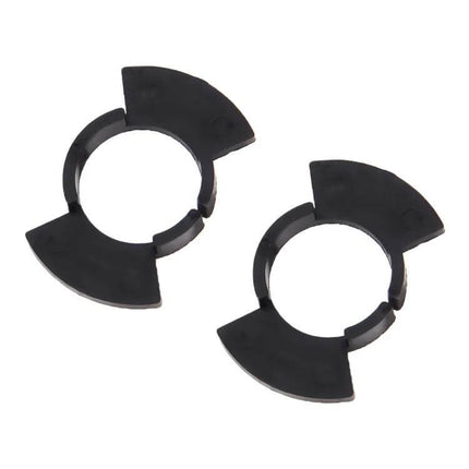 Honda H1 Headlight Base Adapter for Easy LED Upgrades - pair of black plastic headlight base adapters for plug-and-play LED conversion
