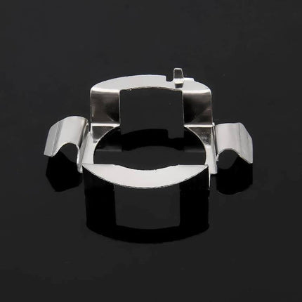 H7 Headlight Socket Adapter For Audi And Buick Cars metal heat‑resistant adapter for LED upgrades protecting factory wiring