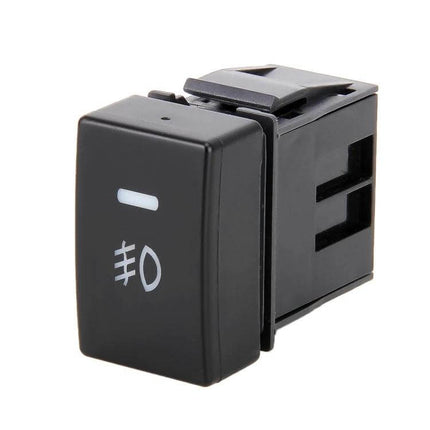 Car Fog Light Switch With Cable For Honda Fit Front Panel - black ABS replacement fog light control with cable, front panel fit