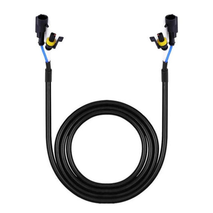 HID Xenon Ballast Extension Cable 50cm For Flexible Headlight Wiring – 50cm heatproof copper conductor extension for HID ballast placement