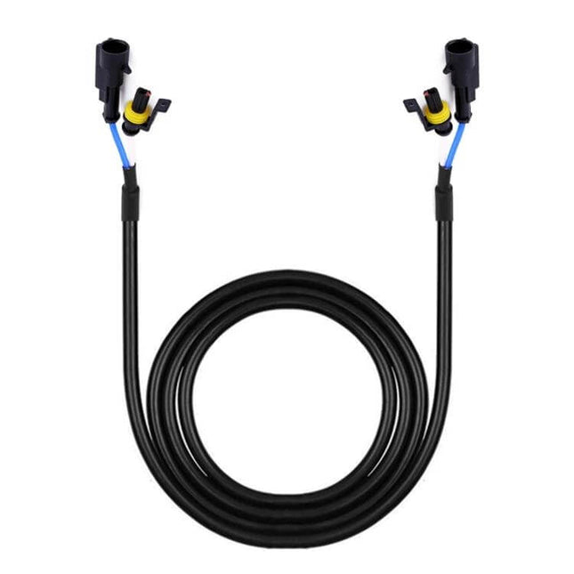 HID Xenon Ballast Extension Cable 50cm For Flexible Headlight Wiring – 50cm heatproof copper conductor extension for HID ballast placement
