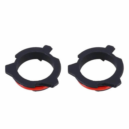 Headlight Base Adapter For LED Bulbs Pair - plug-and-play H7 adapter pair for BMW E39, 5 Series and Z Series maintaining factory socket (tool-free)