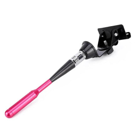 Modified Car Antenna Aerial for AM/FM Radio and Decoration — pink decorative mast improves AM/FM reception and mounts to vehicle exterior