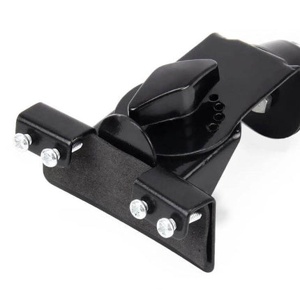 Modified Car Antenna Aerial for AM/FM Radio and Decoration - close-up black mounting bracket and aerial base for improved reception