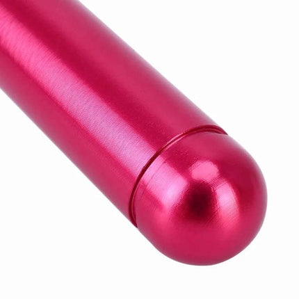 Modified Car Antenna Aerial for AM/FM Radio and Decoration in metallic pink close-up, decorative car radio antenna accessory