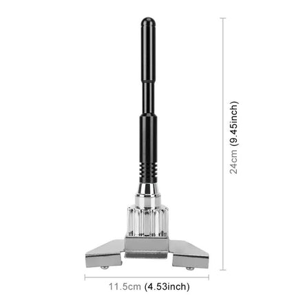 Adjustable Car Antenna Aerial for AM/FM Radio Use