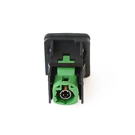 USB Adapter Switch Plug For VW Vehicles In Car Use - green 4-pin replacement USB socket for Golf 6 Sagitar Scirocco Magotan