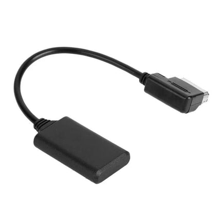 AMI Bluetooth Audio Cable Wiring Harness for Mercedes black plastic AMI-to-MMI Bluetooth audio adapter cable for 2009–2014 Mercedes models