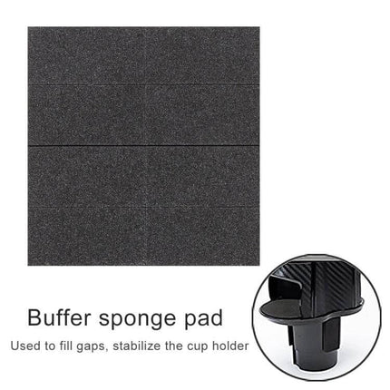 Practical Universal 2 in 1 Car Cup Holder for Everyday Drinks — buffer sponge pad to stabilize cups and fill gaps, prevents spills on bumpy roads