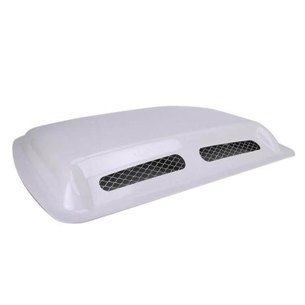 Decorative Car Body Sticker for Vehicle Enhancement - white hood vent decal for doors or hoods, lightweight easy-install decorative car body sticker for vehicle enhancement