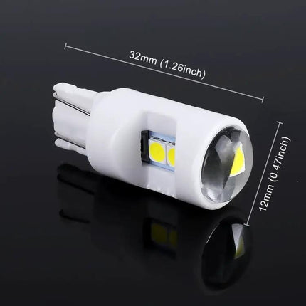 Car Reading Lamp With Projector Lens Light 2 Pack Bundle