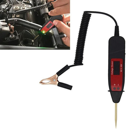 Compact Tool for Everyday Car Maintenance and Checks - compact battery and fluid probe with clip for quick pre-drive inspections