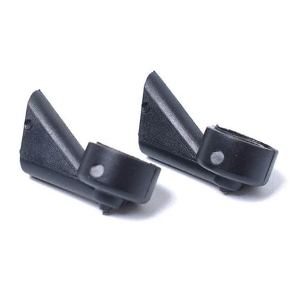 2-Pack Windshield Washer Nozzle for Audi A3 A4 A6 Q7 2004-2015 — direct-fit black plastic replacement pair for improved spray