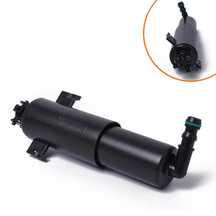 Car Headlight Washer Nozzle Pump For BMW 3 Series Vehicles - 180mm direct 1:1 replacement compatible with OE 61677179311, fits 2006-2011 E90/E91/E92
