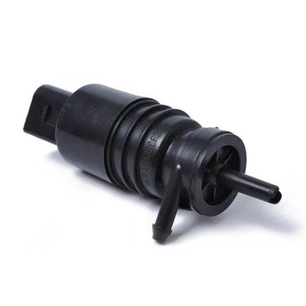 Windshield Washer Pump For 1996-2005 VW Audi BMW Direct Replacement - black plastic direct-fit washer pump for easy swap