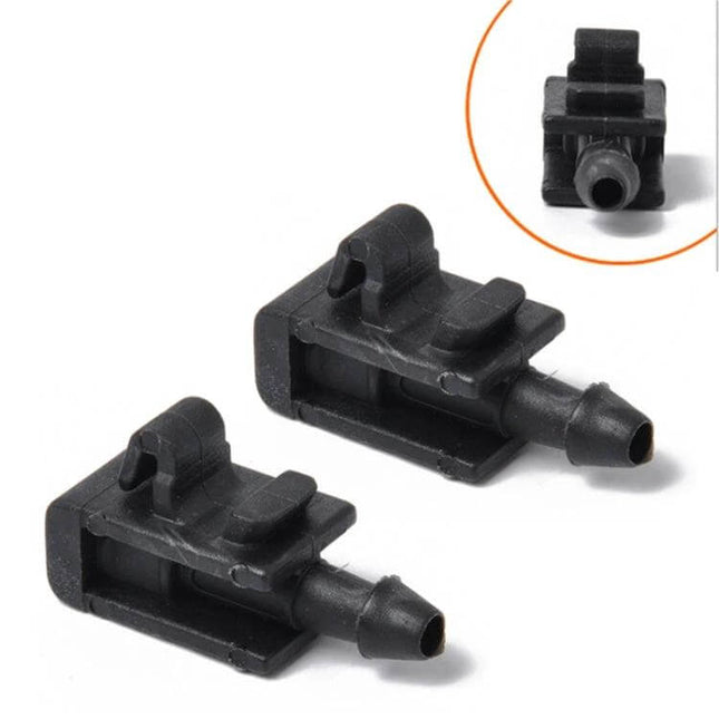 Megane Windshield Washer Nozzle Pair For Direct Fit Replacement - direct-fit Renault Megane 2 washer nozzle pair, easy swap