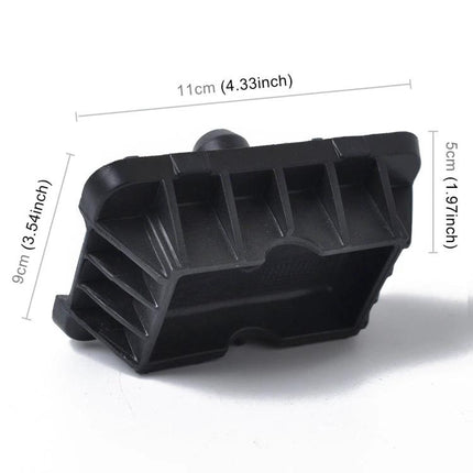 BMW Jack Pad for Home Vehicle Maintenance Tasks - black rubber replacement jack pad with dimensions 11x9x5cm, stable undercarriage support for DIY BMW maintenance