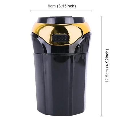 Universal Detachable Car 2-in-1 Electronic Cigarette Lighter with Ashtray Bin