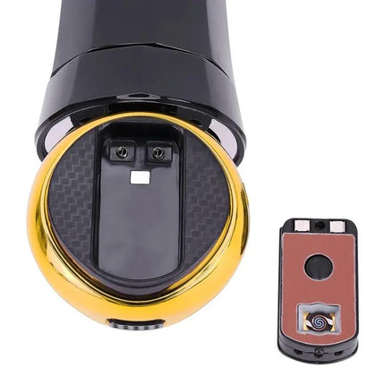 Universal Detachable Car 2-in-1 Electronic Cigarette Lighter with Ashtray Bin