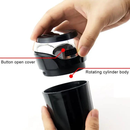 Universal Detachable Car 2-in-1 Electronic Cigarette Lighter with Ashtray Bin