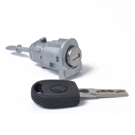 Auto Left Door Lock Core for VW Polo Replacement Part - aluminum alloy left front door lock core with key for VW Polo, Golf, Bora, Audi