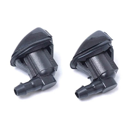 Windshield Washer Nozzle for Toyota Solara, 2 Pack - OE-style black replacement nozzles for clogged or leaking spray, direct-fit pair