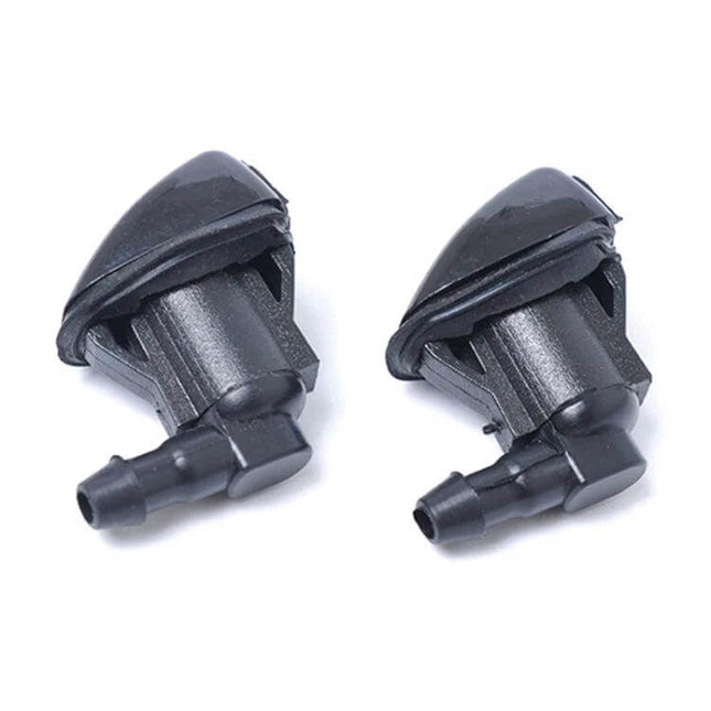 Windshield Washer Nozzle for Toyota Solara, 2 Pack - OE-style black replacement nozzles for clogged or leaking spray, direct-fit pair