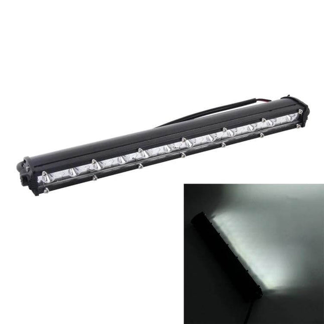 LED Flood Light for Vehicles and Boats, Waterproof - 36W 12x3W CREE black aluminum waterproof LED bar with focused and wide beam