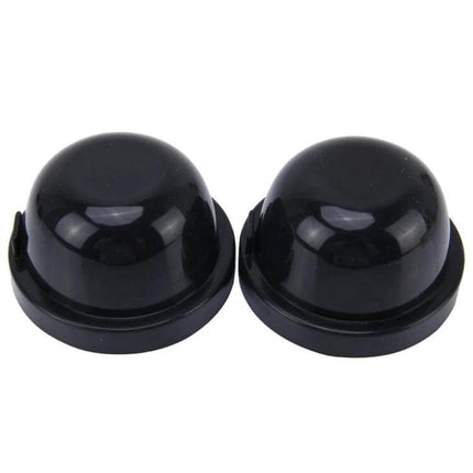 Car Headlight Silicone Dust Cover Caps 5 To 8 Cm - pair of black silicone headlight dust cover caps for 8cm housings