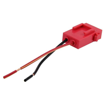 Removable Car Waterproof Ceramic Fuse Box Holder Pack Of 20 red removable ceramic fuse holder with wires, waterproof cover and mounting holes, pack of 20