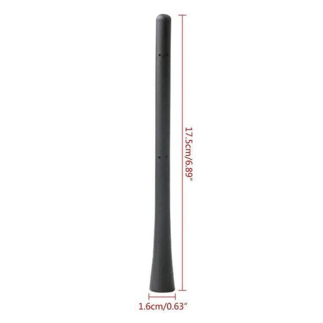 7 Inch AM/FM Automotive Antenna Mast for Mazda 3, 5, and CX-7 - black 7-inch replacement antenna mast for improved radio reception