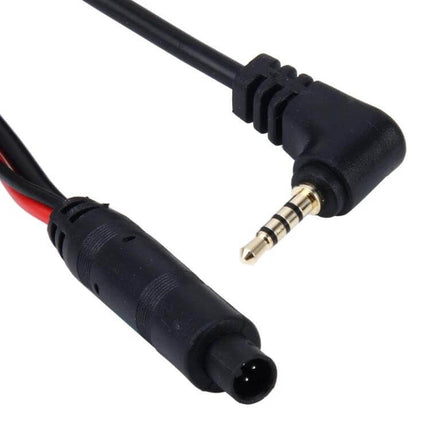 BMW Reversing Camera Extension Cord 10m For Rearview – 10m 4-pin extension cable with angled 3.5mm plug and female 4-pin connector for BMW rearview camera