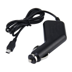 Adaptateur de chargeur mini USB universel pour caméra DVR de voiture, navigation GPS, entrée 10 V - 48 V, sortie 5 V 1,5 A, longueur du câble : 1,2 m