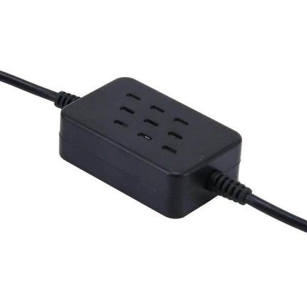 Universal Car DVR Power Supply Box for Vehicle Use with 3m Cable - black inline car battery adapter for dash cam continuous parking surveillance