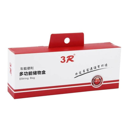 3R Large Car Organizer for Phones, Coins, and Keys in Vehicles - red and white boxed packaging showing brand logo and product name
