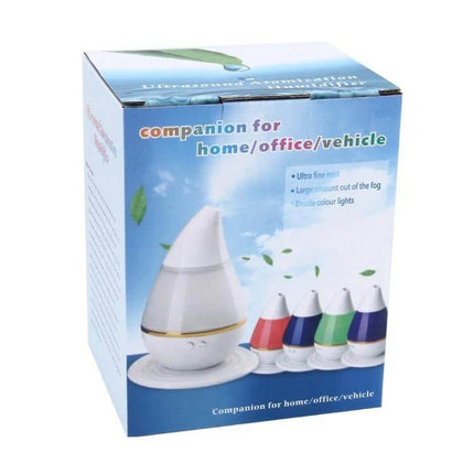 Ultrasonic USB Humidifier Purifier With Aroma Atomizer compact USB humidifier purifier with aroma atomizer for home office car, night light and color LEDs
