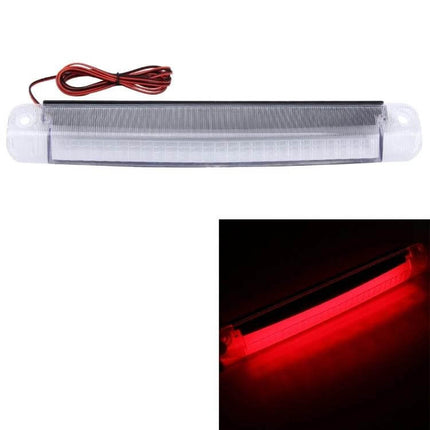 Car Third Brake Light With 18 LED Lamps For Vehicles - high-brightness 18-LED third brake light with adjustable mount and wiring