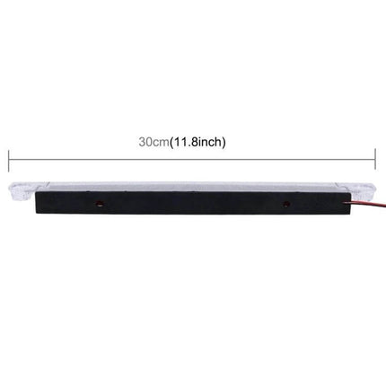 Car Third Brake Light With 18 LED Lamps For Vehicles - 30cm high-brightness LED strip, adjustable mount, replacement or upgrade for rear signaling