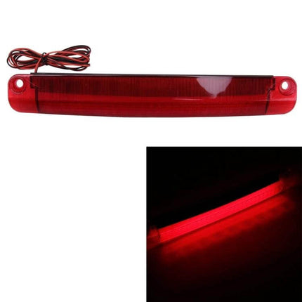 Car Third Brake Light With 18 LEDs, Red For 12V Vehicles - adjustable high-brightness LED third brake light for aftermarket or replacement installations