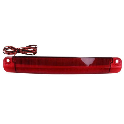 Car Third Brake Light With 18 LEDs, Red For 12V Vehicles - adjustable LED third brake light upgrade with 18 high-brightness red LEDs