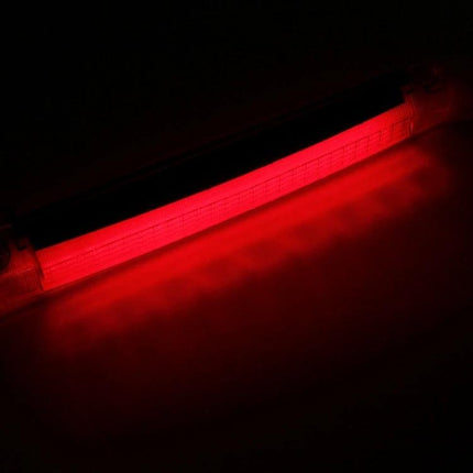 Car Third Brake Light With 18 LEDs, Red For 12V Vehicles - bright red LED bar, adjustable angle, 18 high-brightness LEDs for clear brake signal