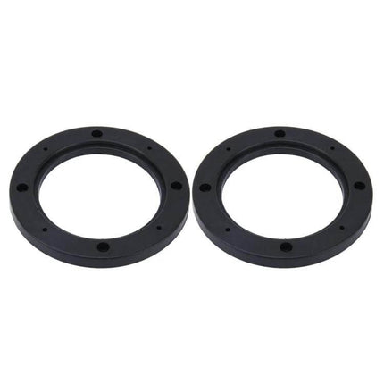 Car ABS Loudspeaker Base Protector Mat, 5 Inch, 12.5 cm Diameter - black ABS speaker base seal ring set, 12.5 cm inner diameter, 16 cm outer edge protection