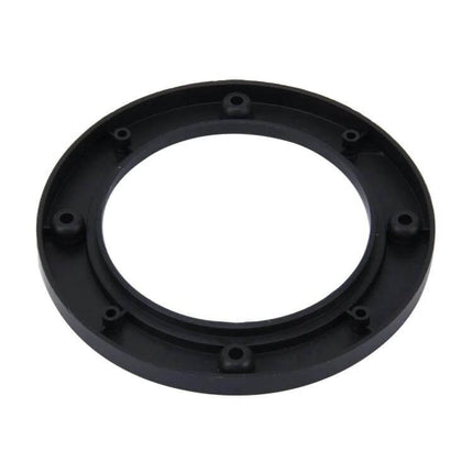 Car ABS Loudspeaker Base Protector Mat, 5 Inch, 12.5 cm Diameter - black ABS speaker base protector ring, 12.5cm inner, 16cm outer