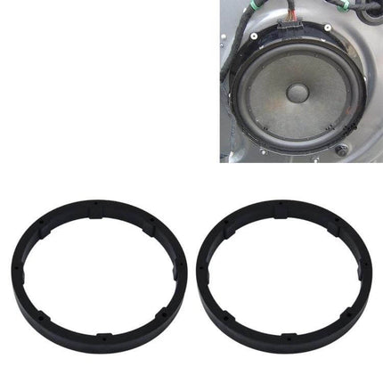 Loudspeaker Base Protection Mat for 6.5 Inch Car Speakers — ABS protection ring for 6.5" speaker bases, keeps out water dust moisture, DIY-friendly
