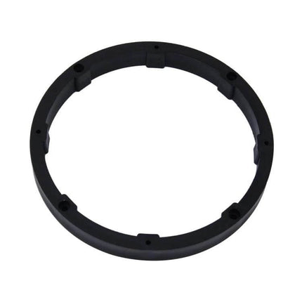 Loudspeaker Base Protection Mat for 6.5 Inch Car Speakers - black ABS 14.5cm inner diameter speaker base seal ring for car installs