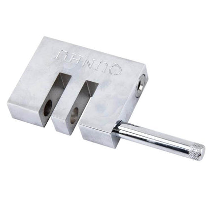 Stainless Steel Anti-Theft Pedal Lock for Car Clutch and Accelerator - compact stainless steel lock for flat pole pedals 1.4cm width