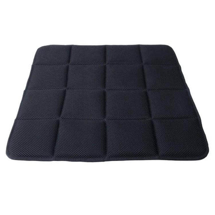 Breathable Mesh Seat Cover for Car, Office, and Home Use - black padded cooling mesh cushion for chairs and car seats