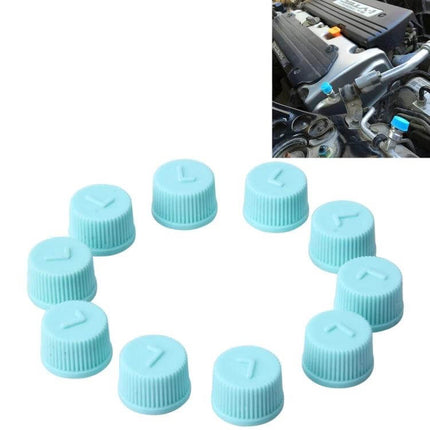 Car Valve Cap Covers Dustproof for Low Pressure Air Conditioning plastic ABS valve caps preventing moisture and dust on AC service ports
